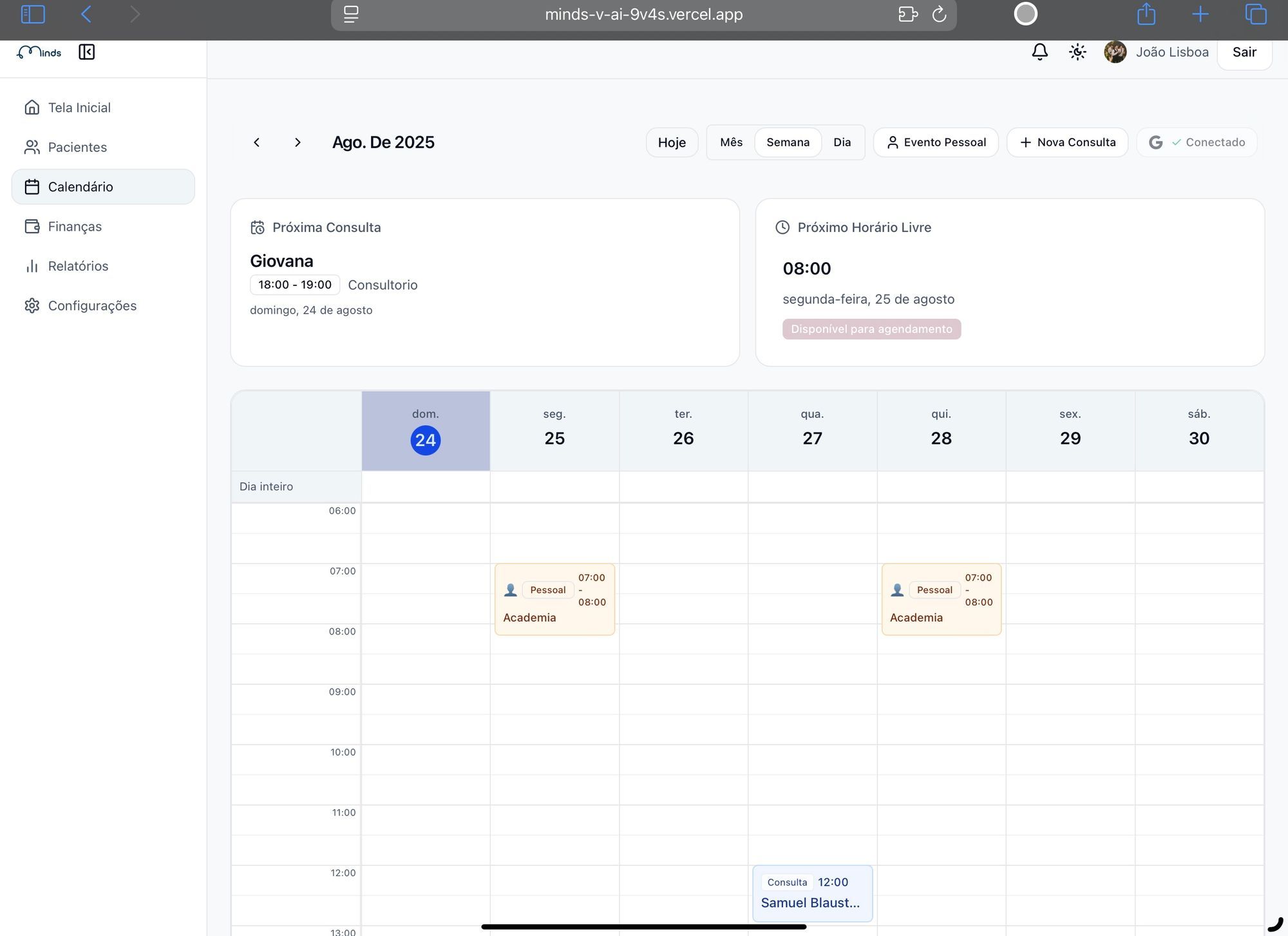 Organize seus atendimentos