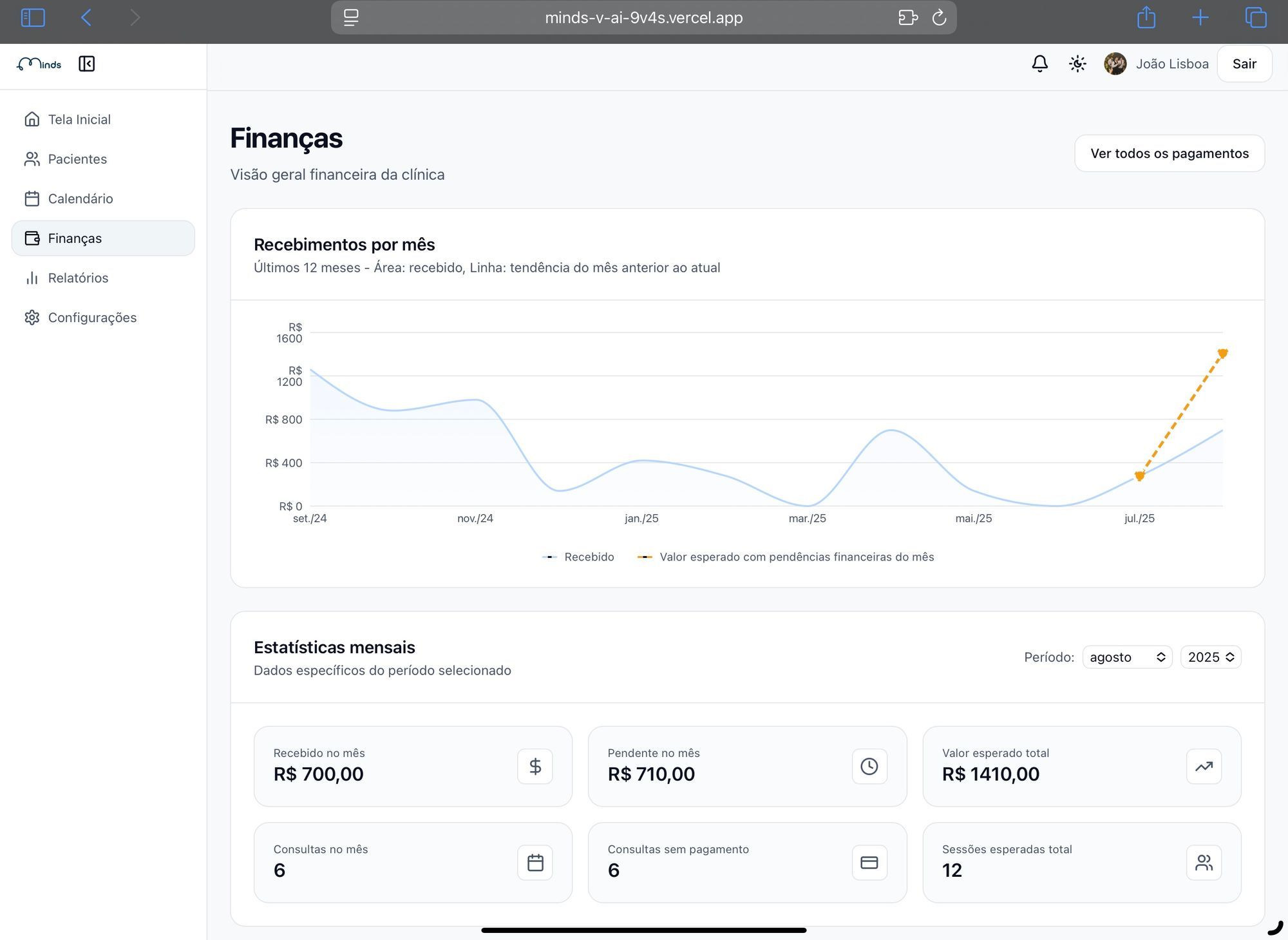 Controle seu financeiro